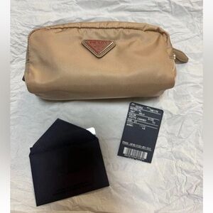 Prada White Logo Dust Bag